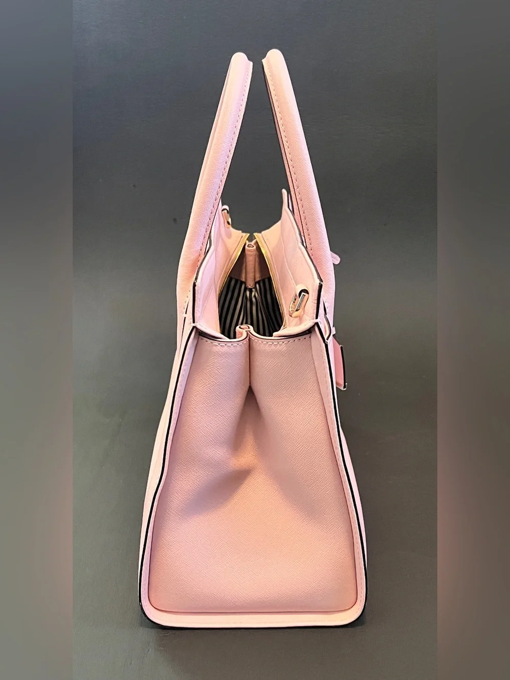 Kate Spade Cameron Medium Satchel Blush Pink Saffiano Leather NWOT Crossbody